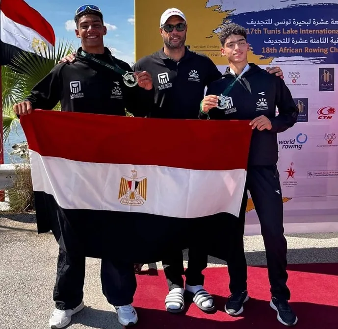 Egypt’s rowing future takes shape in Tunisia