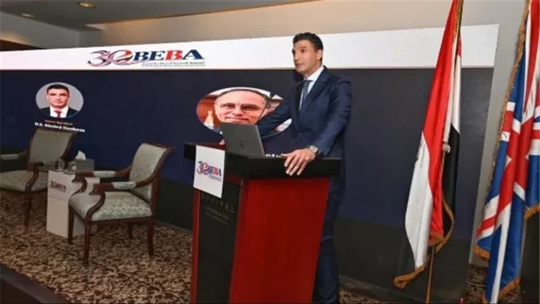 وزير الصناعة يستعرض استراتيجية مصر الصناعية 2030 خلال احتفال الجمعية المصرية البريطانية بمرور 30 عامًا على الشراكة المصرية البريطانية
