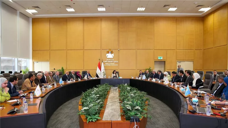 وزيرة الإسكان تتابع موقف مشروعات مياه الشرب والصرف الصحي بمحافظة الدقهلية ومدينة المنصورة الجديدة