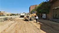 بدء أعمال تطوير وتوسعة ورصف طريق المنصورية حتي طريق الشبرامنتية بأبو النمرس بطول ٢٫٧ كم