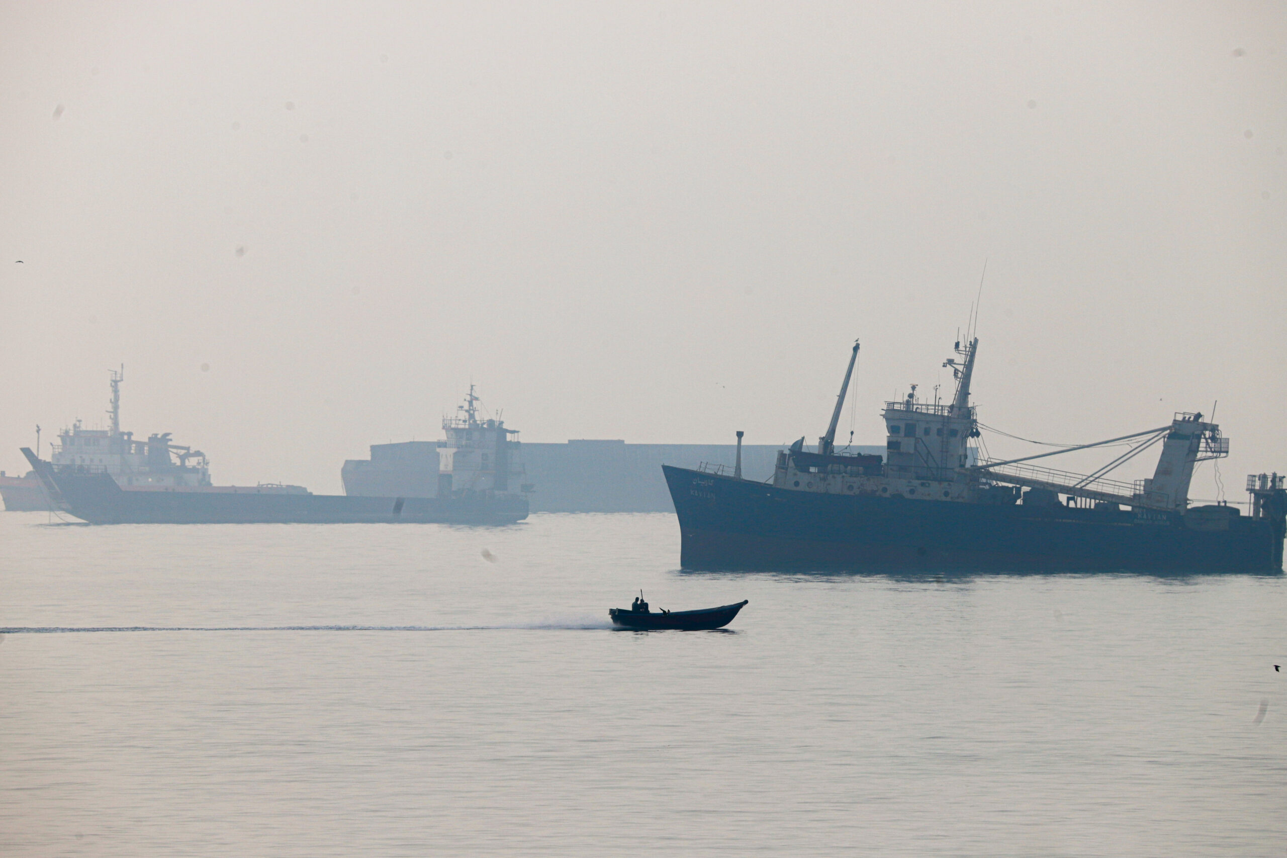Iran Guards say three tankers hit mines crossing Hormuz strait