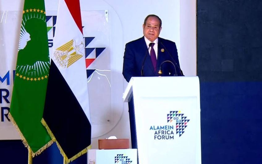 الرئيس المصري يفتتح منتدى “العلمين ـ أفريقيا للأعمال”