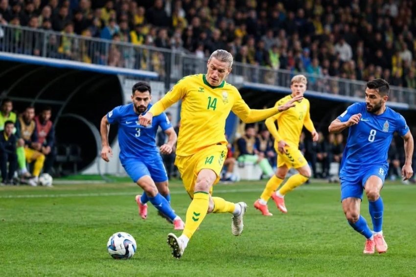 دوري أمم أوروبا: أذربيجان تجتاز ليتوانيا بهدف