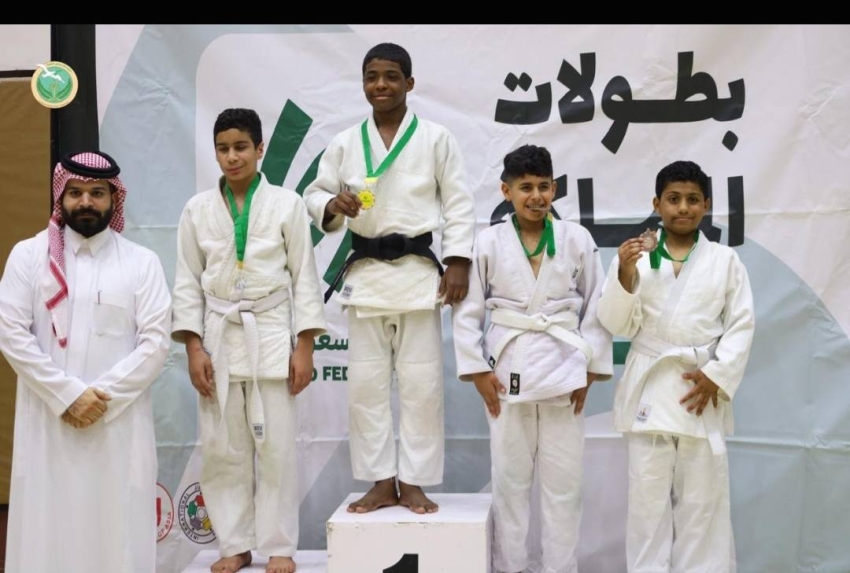 “حسين الفرج” يحقق أول ميدالية لنادي السلام في لعبة الجودو