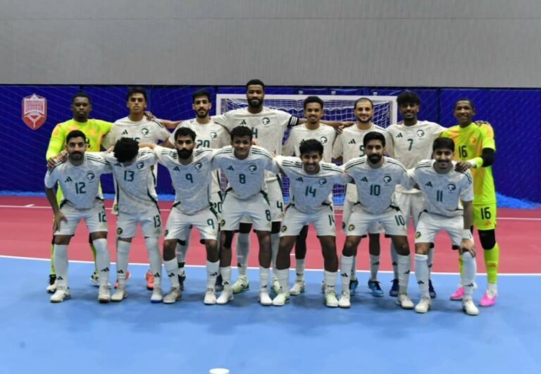 أخضر الصالات يتغلب على البحرين ودياً