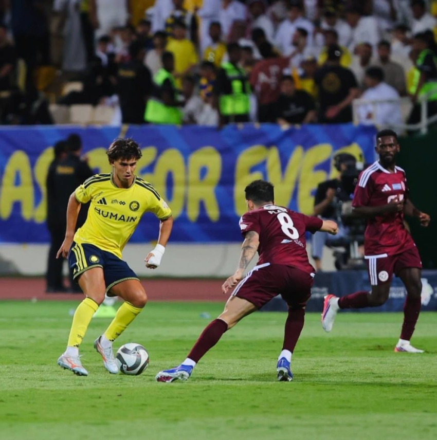 النصر يكسب الفيصلي بثلاثية “الحمدان ورونالدو وأنجيلو”