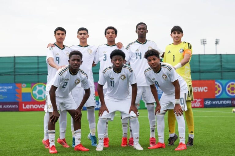 الأخضر تحت 15 يتغلب على أفريقيا الوسطى وجزر سليمان
