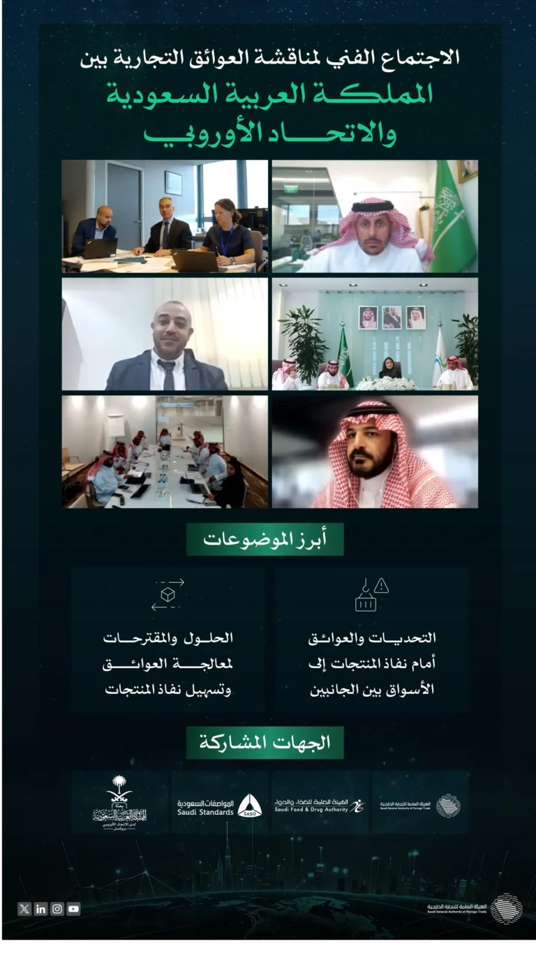 Saudi Arabia, EU discuss key trade challenges and barriers