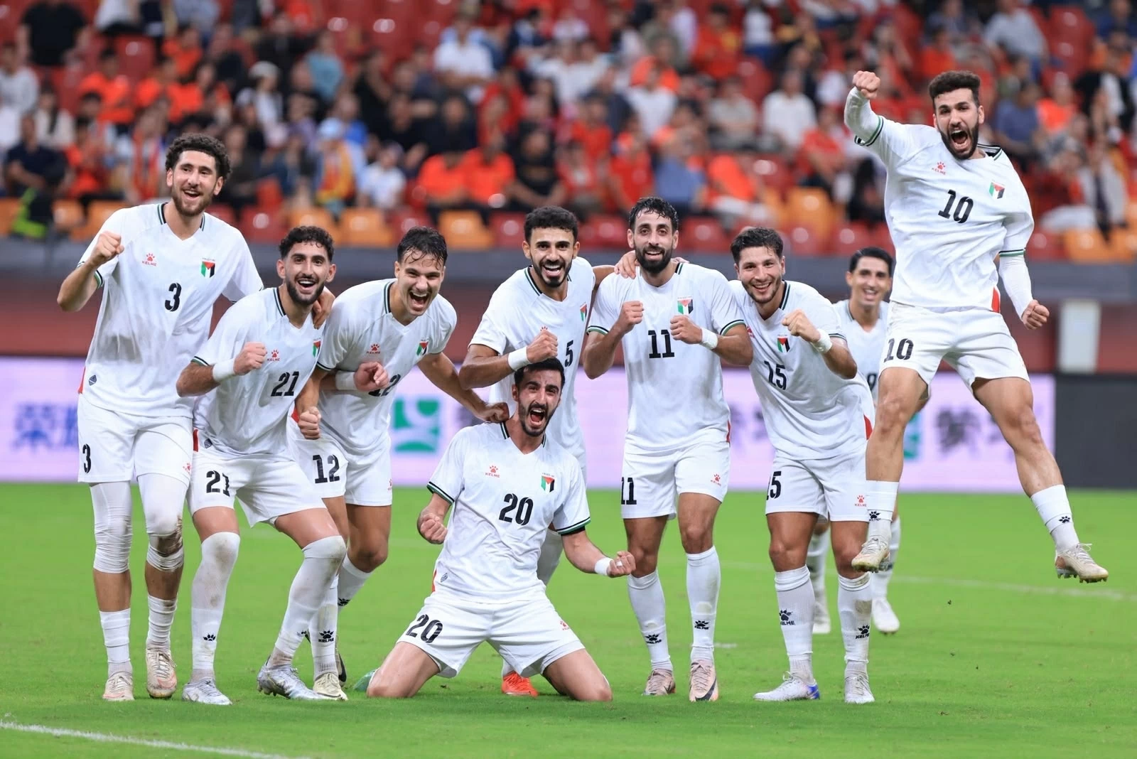 فلسطين تكتسح الصين بخماسية «ودياً»