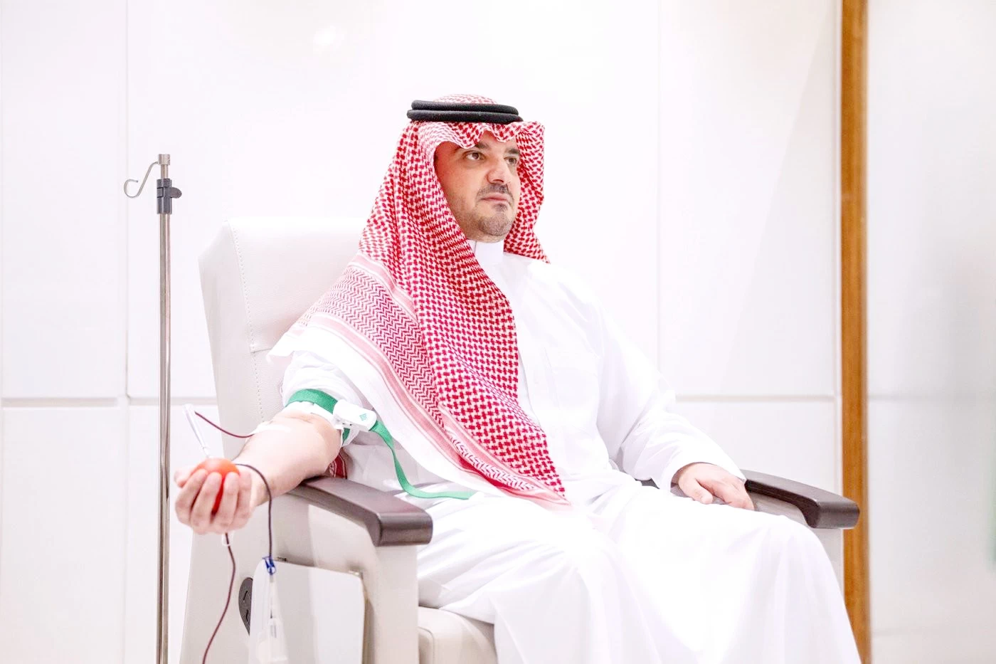 مشاركة واسعة في حملة التبرع