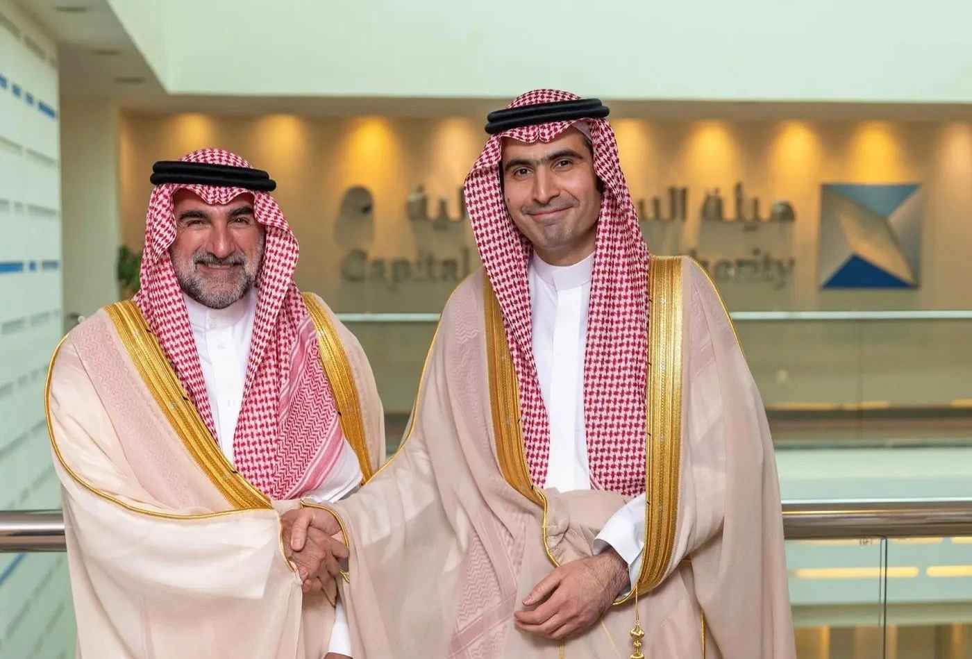 رئيس مجلس هيئة السوق المالية يلتقي محافظ صندوق الاستثمارات العامة