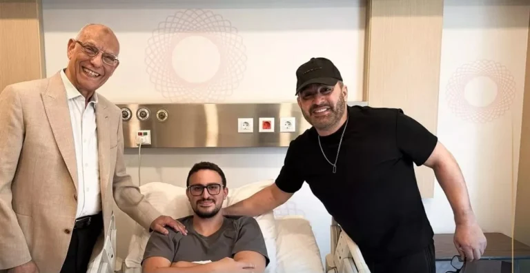 نجل أحمد السقا يخضع لجراحة في الرباط الصليبي