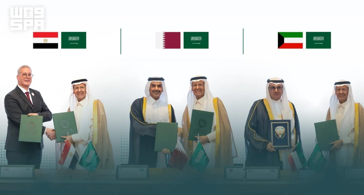 Saudi Arabia signs pacts for expanding energy cooperation with Kuwait, Qatar and Egypt