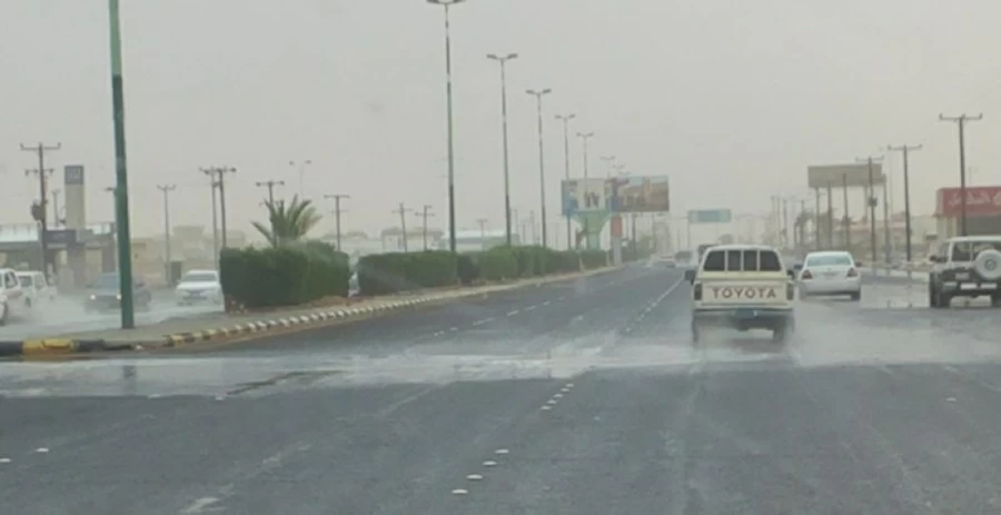 أمطار ورياح نشطة على محافظة شرورة حتى الـ11