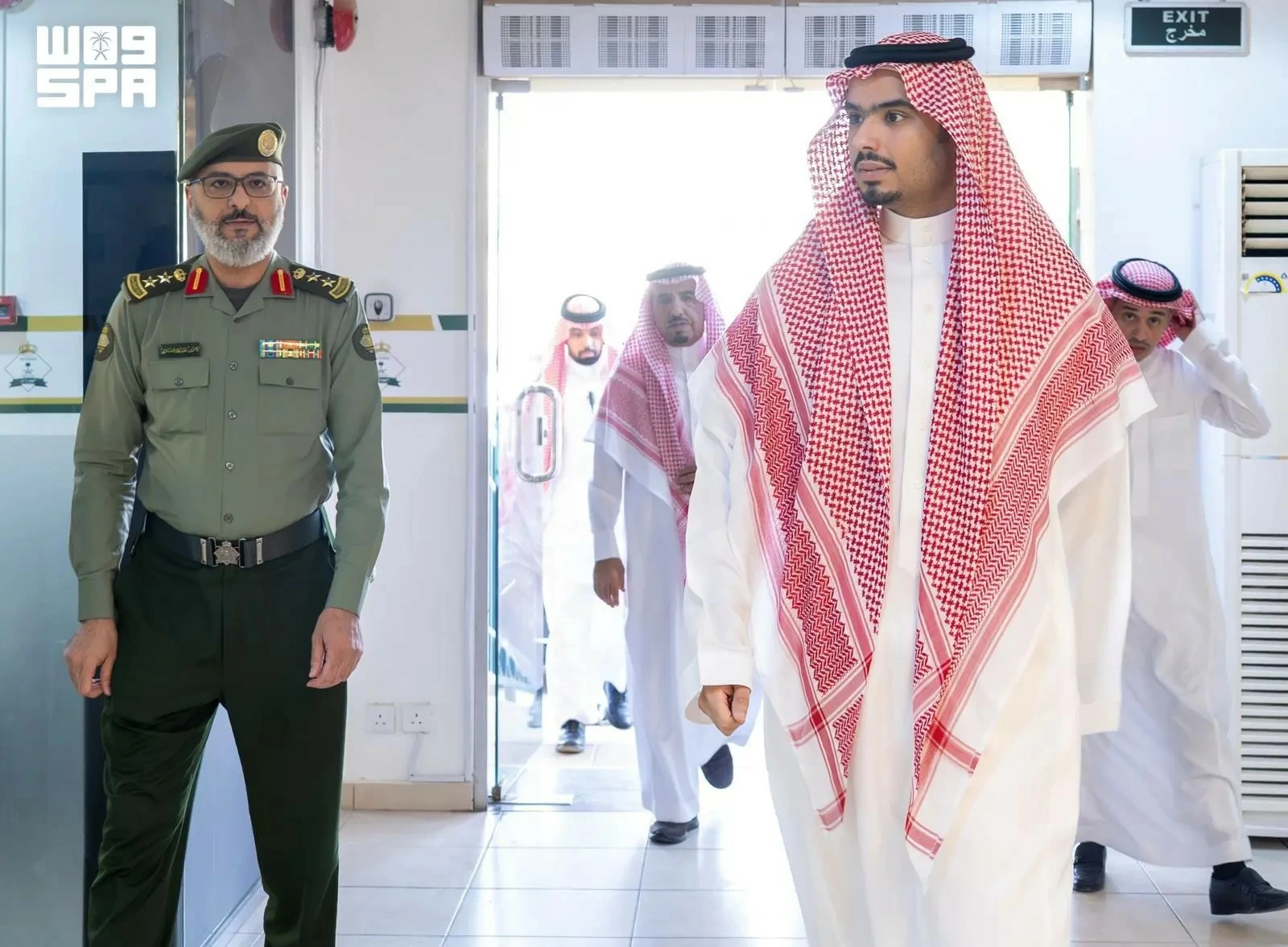 محافظ الدرعية يتفقد المقارّ الأمنية بالمحافظة