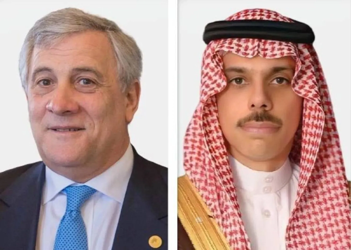 Italian FM expresses solidarity with Saudi Arabia in call with Prince Faisal