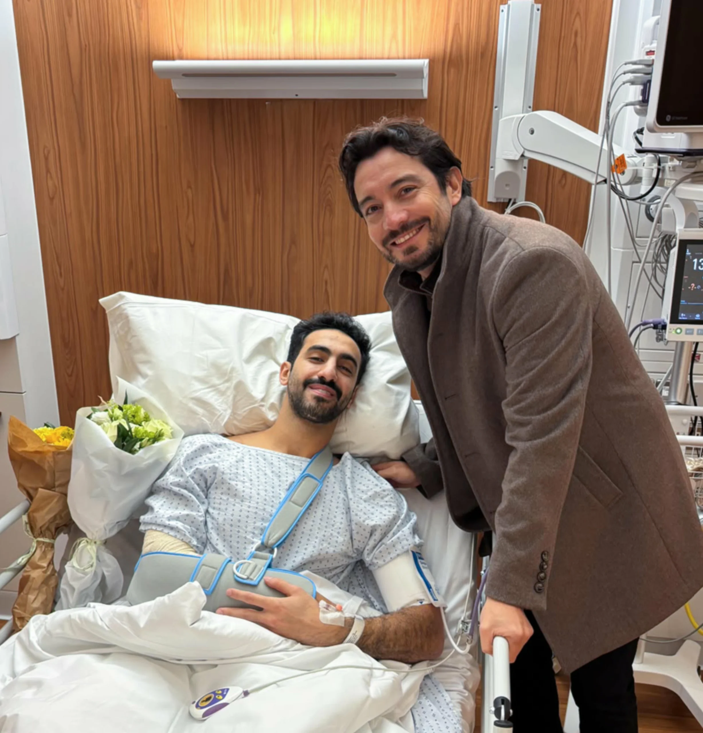 نجاح جراحة العقيدي واستمرار تأهيل آل حجي والهمامي