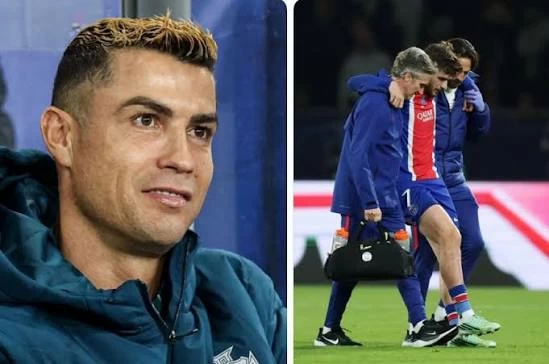 رونالدو يواسي كفاراتسخيليا بعد صدمة «الرباط الصليبي»