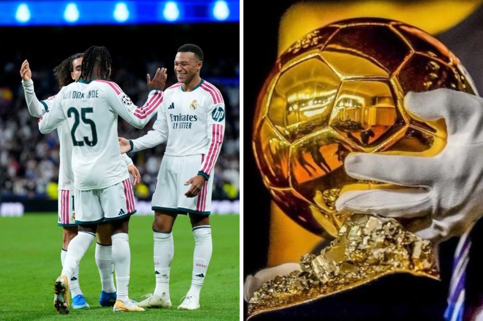 بعد غياب عامين: ريال مدريد يشارك في حفل الكرة الذهبية