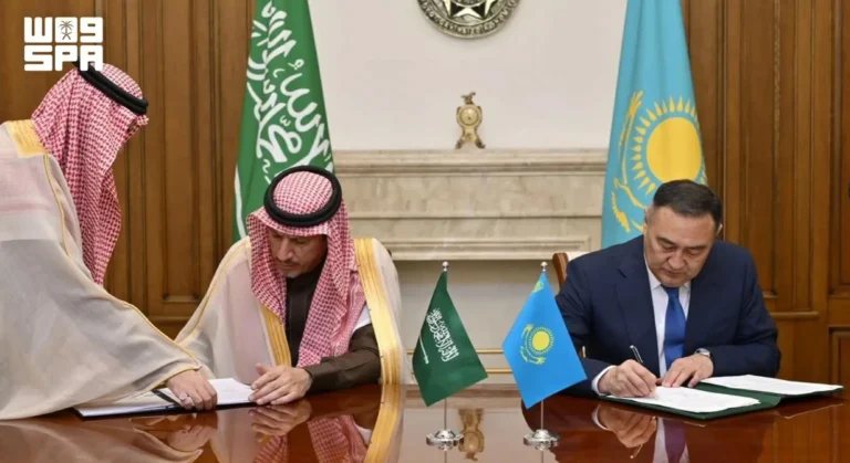 السعودية وكازاخستان توقعان مذكرة تفاهم لمكافحة الفساد والجرائم العابرة للحدود