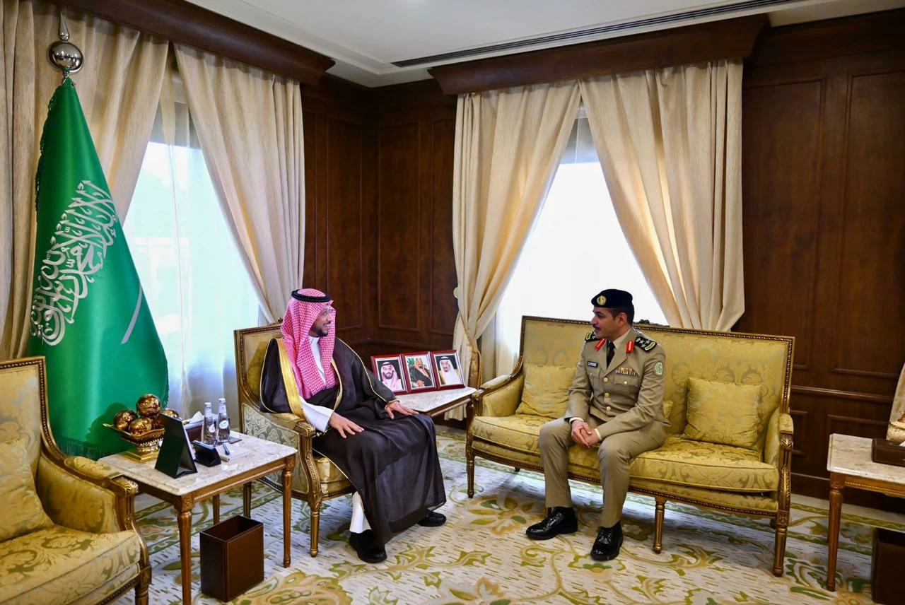 نائب أمير عسير يستقبل قائد قوة أمن المنشآت بالمنطقة بمناسبة تعيينه
