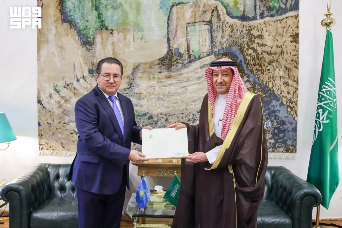 Crown Prince receives message from Kazakhstan president 
