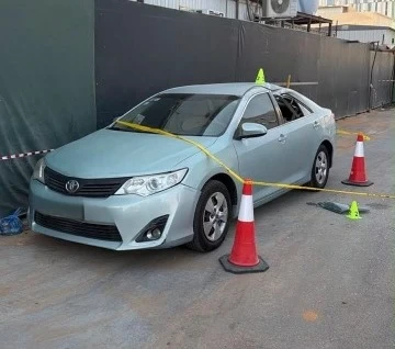 الدفاع المدني: أضرار مادية  في مشروع تحت الإنشاء ومركبة جراء شظايا صاروخ حوثي في الرياض