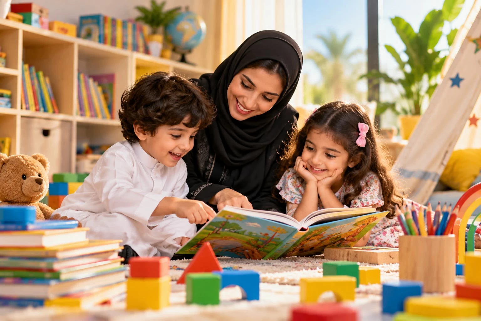 17.6% يلتحقون ببرامج الطفولة المبكرة.. 89.6% يعيشون في بيئة منزلية محفزة