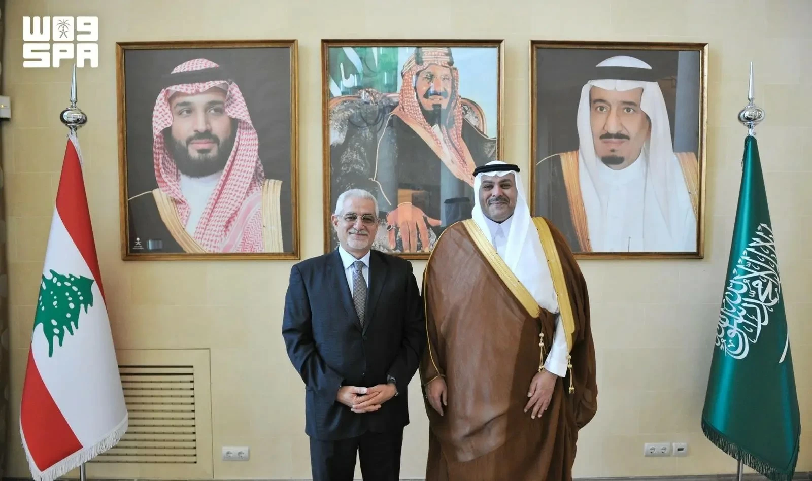 السفير السعودي لدى لبنان يبحث مع النائب سجيع عطية التطورات السياسية في لبنان والمنطقة