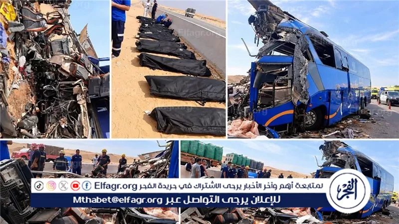 إسعاف بني سويف تشارك بـ7 سيارات لنقل ضحايا حادث الصحراوي الغربي