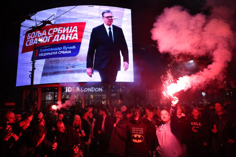 Serbia’s Vucic concedes defeat in parliament poll