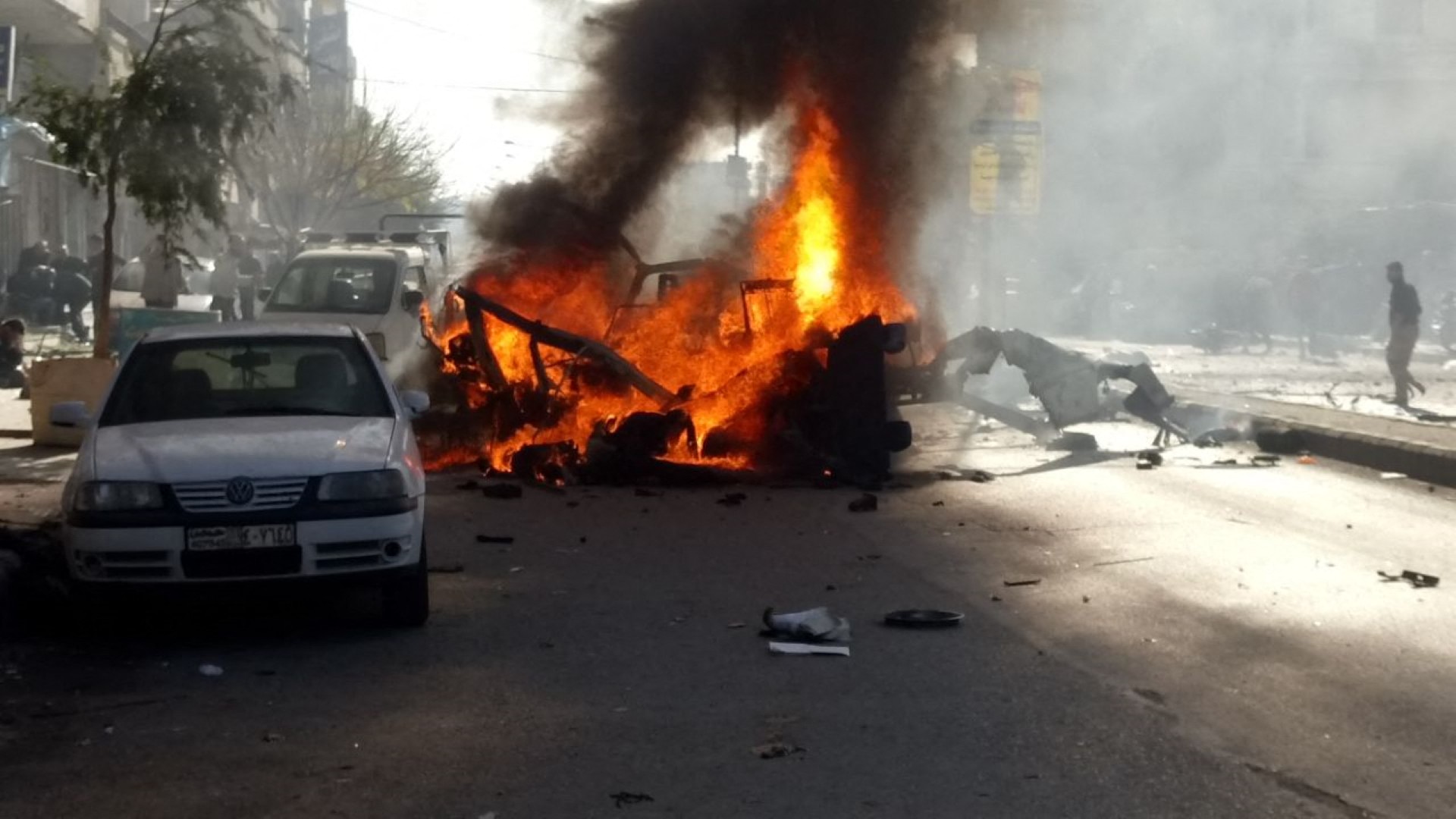7 killed, 4 wounded in armed attack on workers’ vehicle in Syria’s Homs countryside