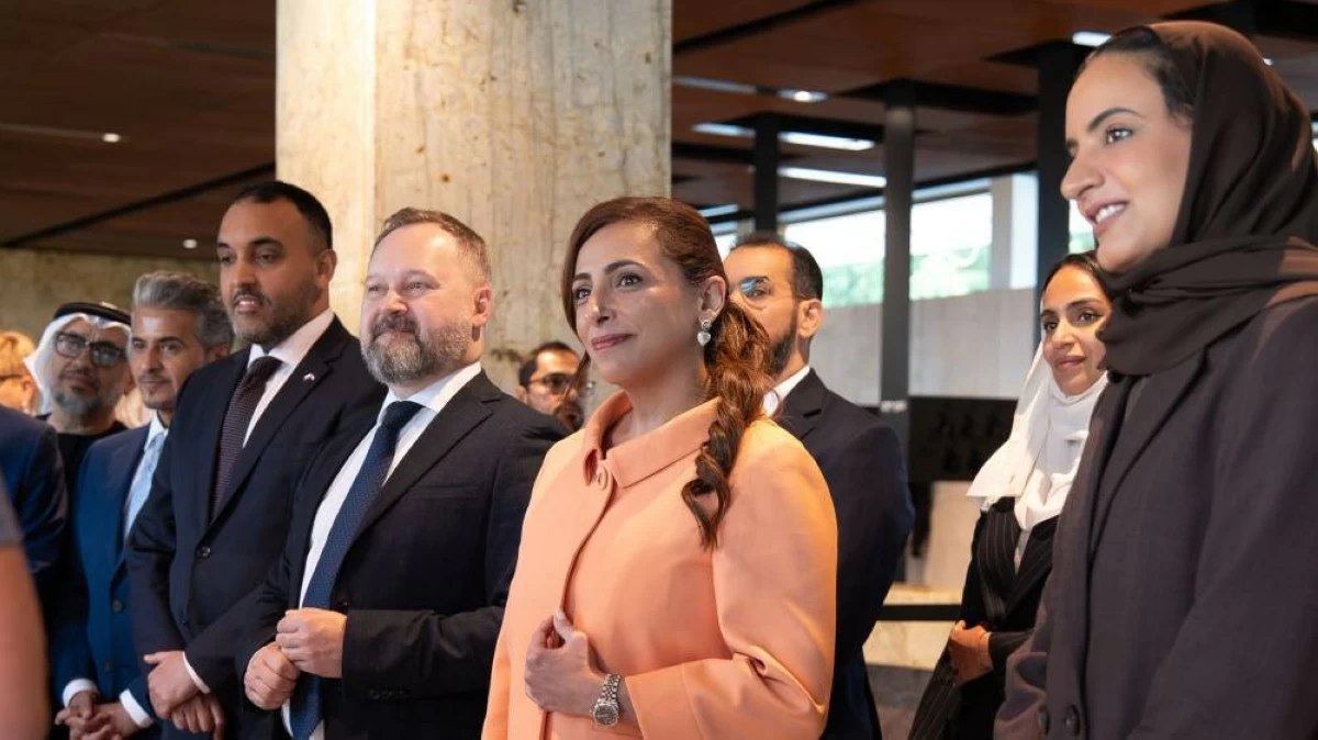 Bodour Al Qasimi opens the Polish edition of “Folktales Reimagined” exhibition featuring Emirati and Polish artists