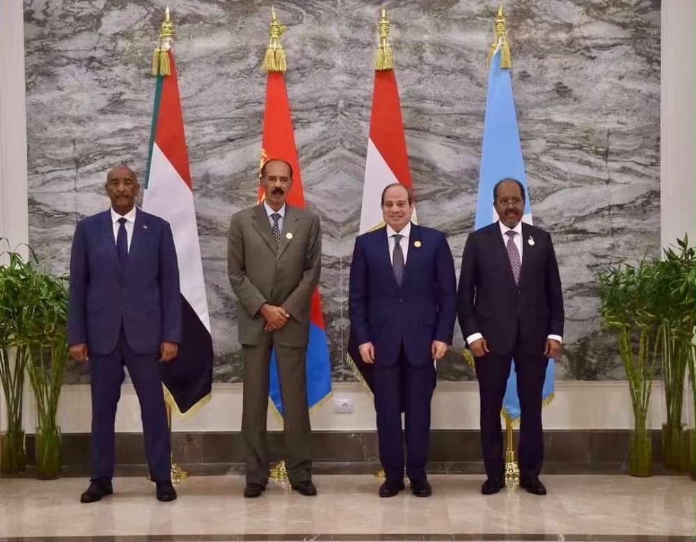 قادة مصر والسودان وإريتريا والصومال يبحثون الأوضاع في القرن الأفريقي