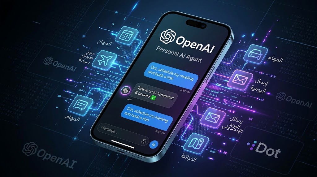 «OpenAI» تطرح ميزة جديدة للمراسلة عبر وكلاء الذكاء الاصطناعي الشخصيين «Dot»