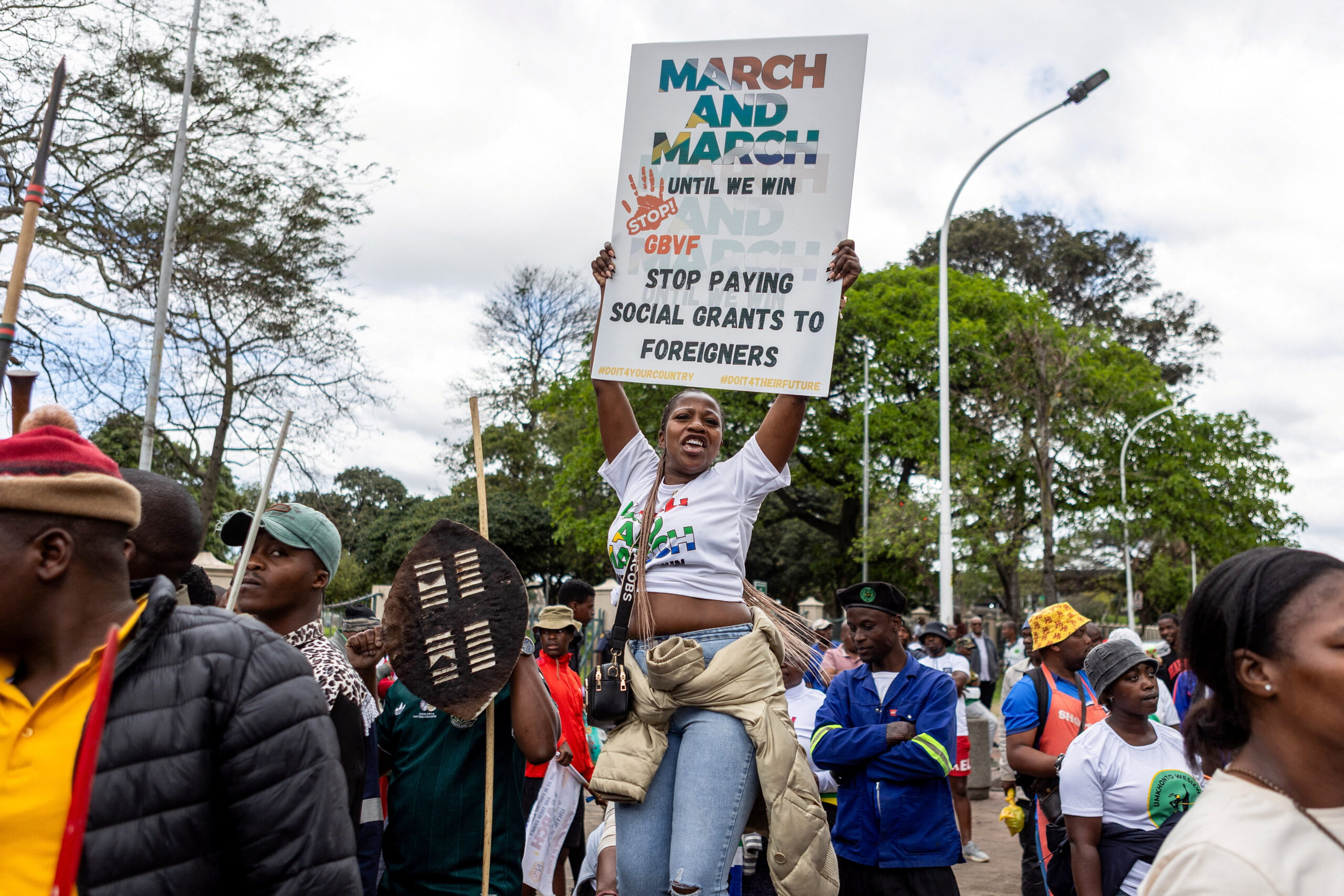 Foreign citizen beaten to death during march in South Africa as anti-immigrant tensions flare