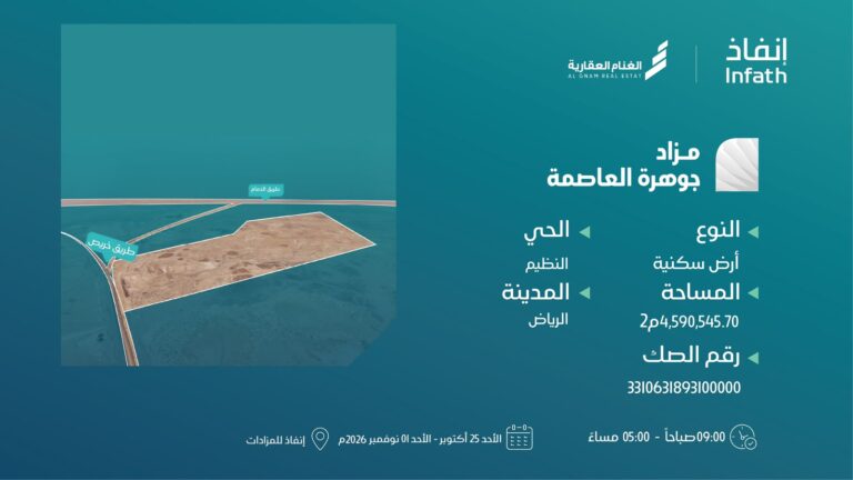 جوهرة العاصمة فرصة استثمارية بحجم الطموح