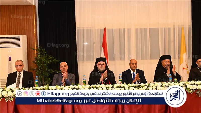 رئيس جامعة أسيوط يشارك في لقاء المحبة لاستقبال بطريرك الأقباط الكاثوليك