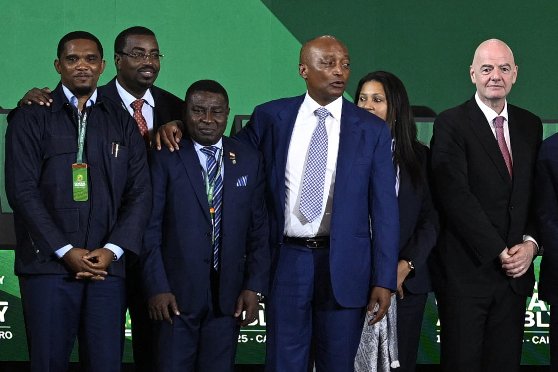African football president says continent behind Infantino