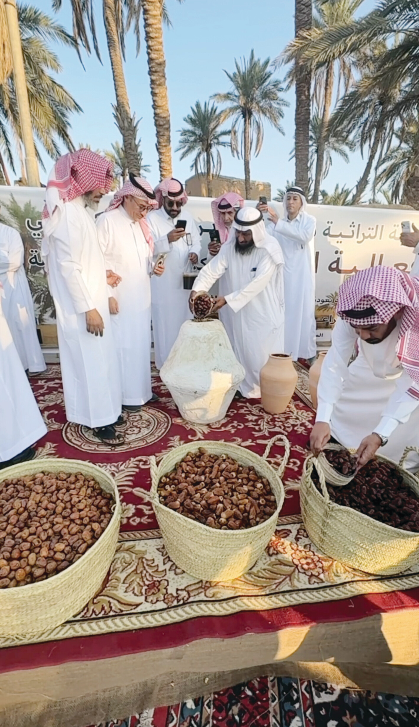 «المغمي» يستحضر موروث  التمور في سدير