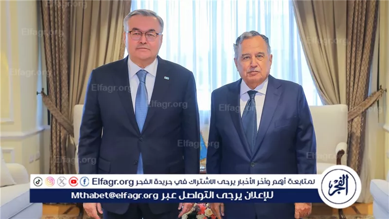 فهمي يبحث مع وزير خارجية كازاخستان تعزيز العلاقات العربية الكازاخستانية