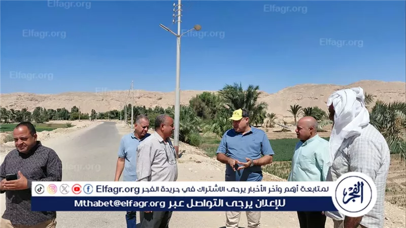 محافظ أسيوط: معاينة طريق الكوم الأحمر بالبداري ودير تاسا والرويجات بساحل سليم