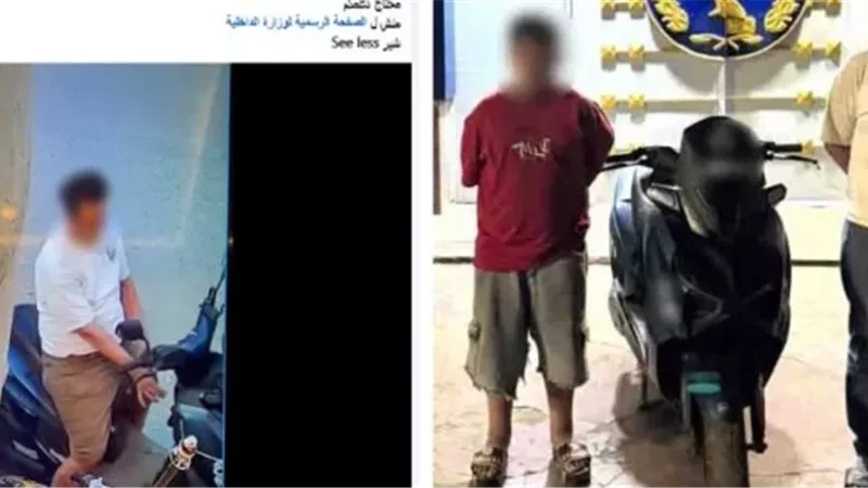 الداخلية تضبط عاطلًا وطالبًا سرقا دراجة كهربائية بالمنوفية وتعيدها لصاحبها