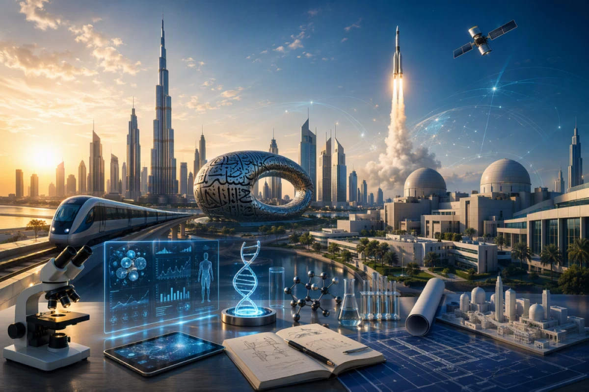 Skyscrapers define the skyline, great UAE minds guide the nation to glory