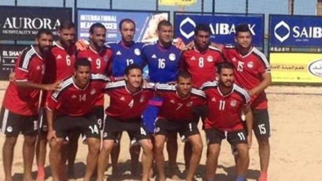 قائمة منتخب مصر لمواجهة أنجولا في لقاء الذهاب بتصفيات أمم أفريقيا للكرة الشاطئية