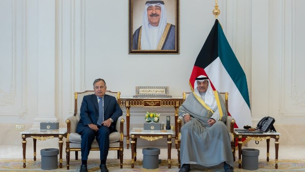 نبيل فهمي وولي عهد الكويت يبحثان دعم العمل العربي المشترك