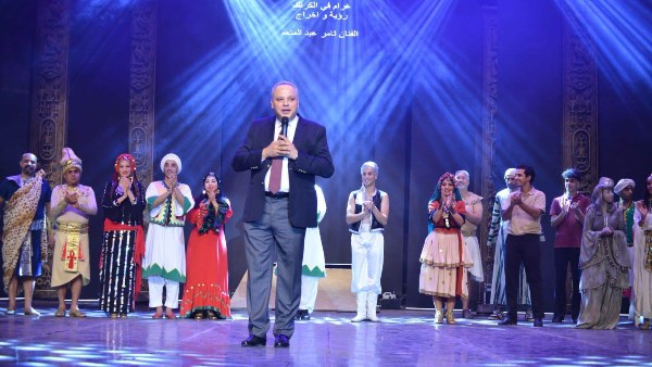 “غرام في الكرنك” يحقق إقبالاً جماهيرياً كبيراً على مسرح البالون بالعجوزة