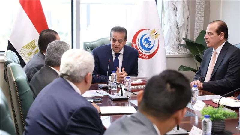 وزير الصحة يستقبل وفد شركة هواوي لتعزيز التعاون المشترك بالقطاع الصحي