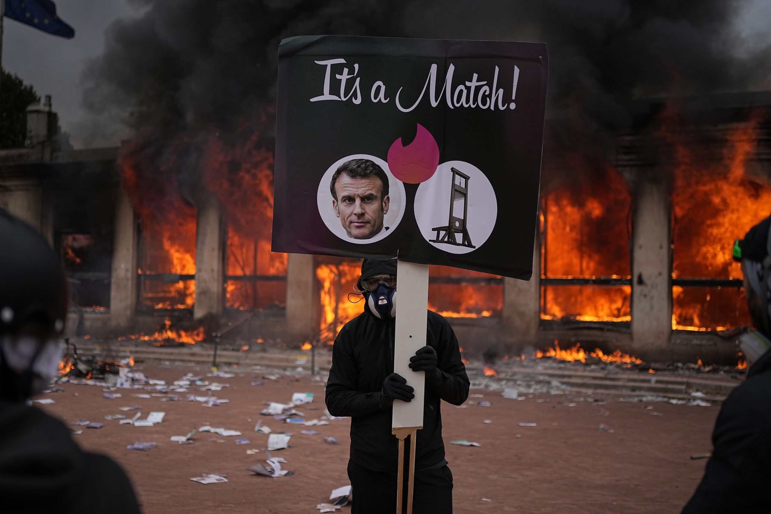 French president refuses interior minister’s resignation after protests