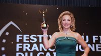 تكريم النجمة السورية سوزان نجم الدين فى مهرجان الفرنكوفونية وظهورها بإطلالة ساحرة (صور)